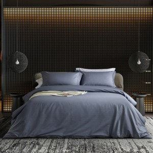 Hotel supplies new long-staple cotton 100-count satin high-end jacquard four-piece set