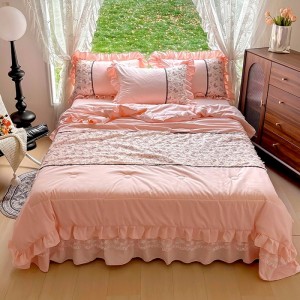 Beautiful New Korean Summer Quilt Four-Piece Set