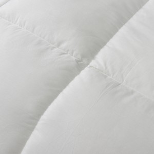 Pure white new genuine yarn weaving density hotel bedding four-piece set