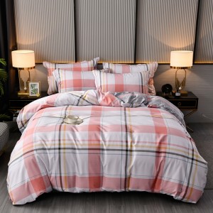 Large cotton four-piece set pure cotton printed four-piece set