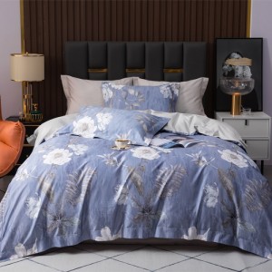 100 piece digital printed set of horse cotton with floral patterns