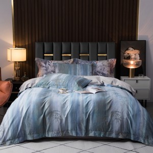 100 piece digital printed set of horse cotton with floral patterns