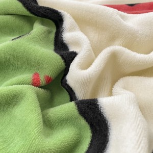 Special edition thickened high-weight cartoon large version A-class milk velvet four-piece set