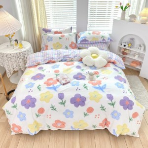 Household 40-count pure cotton printed four-piece set
