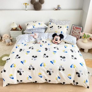 Twill pure cotton Disney series four-piece set