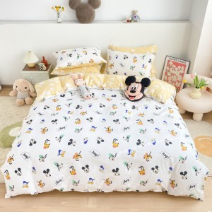 Twill pure cotton Disney series four-piece set