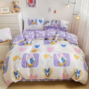 Twill pure cotton Disney series four-piece set