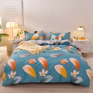 Exquisite stylish cotton skin-friendly brushed four-piece set
