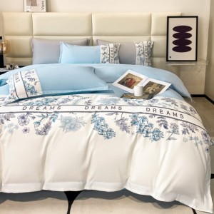 New cotton printed embroidery four-piece set
