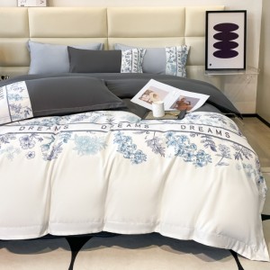 New cotton printed embroidery four-piece set