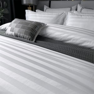 New high imitation cotton satin hotel bedding four-piece set hotel four-piece set