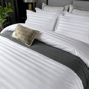 New high imitation cotton satin hotel bedding four-piece set hotel four-piece set