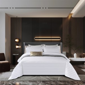 New high imitation cotton satin hotel bedding four-piece set hotel four-piece set