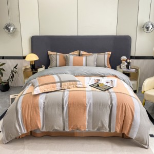 100% Cotton Eco-Brushed Four-Piece Set Series