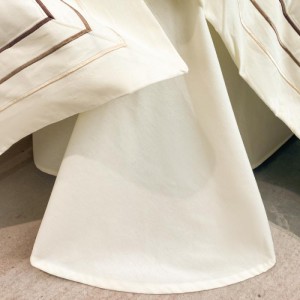 Pure Cotton Double Jet Satin High-End Hotel 60s Satin Long-Staple Cotton Four-Piece Set