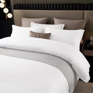 Exclusive for Hotel High Imitation Cotton Flanged Four-Piece Set