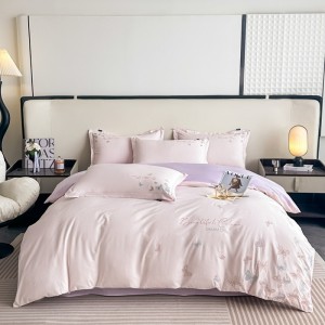 Exquisite 100% cotton butterfly series four-piece set