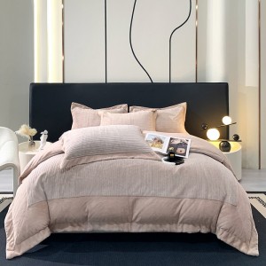 300g thickened full-process matte warm milk baby skin velvet mink velvet cloud mink velvet four-piece set