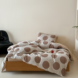 New 60s yarn-dyed air cotton four-piece set