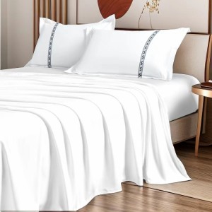 120g Large Webbing Bed Sheet & Fitted Sheet Style Four-Piece Set