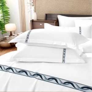 120g Large Webbing Bed Sheet & Fitted Sheet Style Four-Piece Set