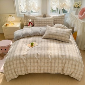 Household cotton jacquard washed cotton four-piece set