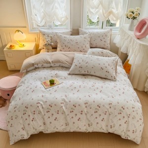 Household cotton jacquard washed cotton four-piece set