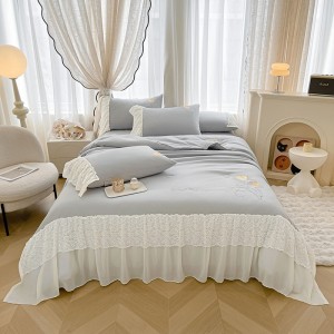 New Roca washed cotton summer quilt summer cool quilt air conditioning quilt four-piece set