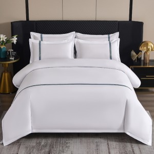 140g encrypted ribbon hotel brushed four-piece set