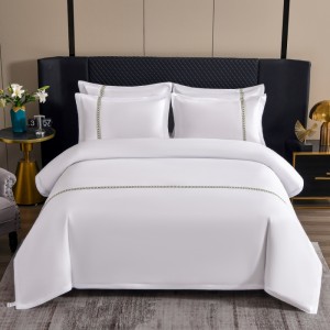 140g encrypted ribbon hotel brushed four-piece set