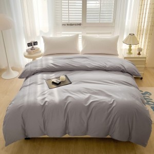 New pure cotton 40s pure color simple and comfortable four-piece set