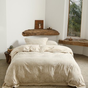 Skin-friendly, comfortable cotton and linen four-piece set