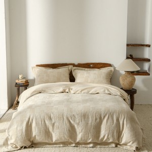 Skin-friendly, comfortable cotton and linen four-piece set