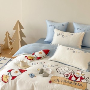 Cartoon exquisite 60-count Austrian Lenzing Tencel four-piece set
