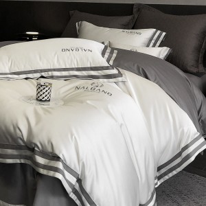 New 100-count Tencel cotton digital printing four-piece set