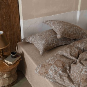 High-end, lightweight, luxurious linen and cotton four-piece set
