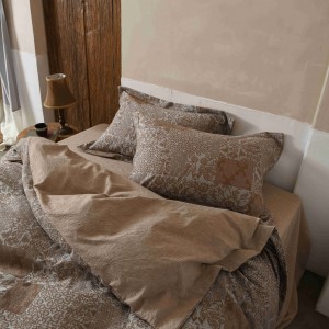 High-end, lightweight, luxurious linen and cotton four-piece set