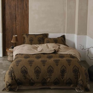 High-end, lightweight, luxurious linen and cotton four-piece set
