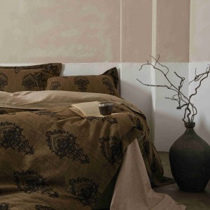 High-end, lightweight, luxurious linen and cotton four-piece set
