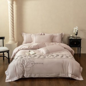 New spring and summer 100S long-staple cotton  pure cotton four-piece suit