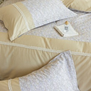 New craft-style embroidered, thickened, 100% cotton Tencel brushed four-piece set
