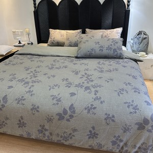 New retro imitation cotton  linen and linen four-piece set