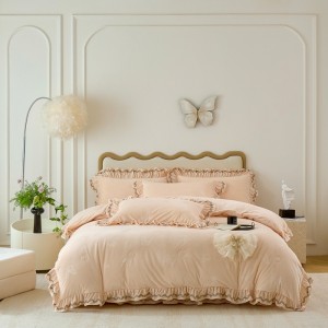 New four-piece baby fleece multifunctional bed sheet set