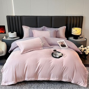 Fully Matte Warm Sun Fleece Four-Piece Bedding Set