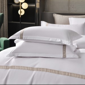 Thickened brushed webbing and tie-up guesthouse four-piece set