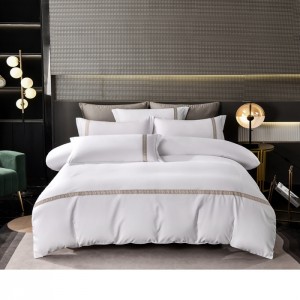Thickened brushed webbing and tie-up guesthouse four-piece set
