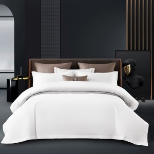 40S all-cotton pre-shrinkable four-piece hotel/B&B set