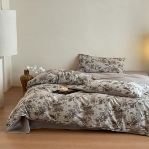 Beautiful 60s yarn-dyed airy jacquard four-piece set