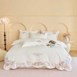 50s double-strand long-staple cotton home series four-piece set