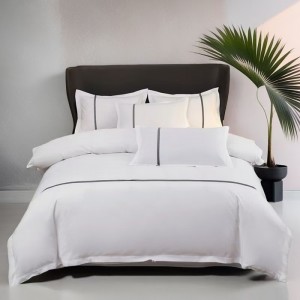 Pure cotton hotel B&B brushed four-piece suit